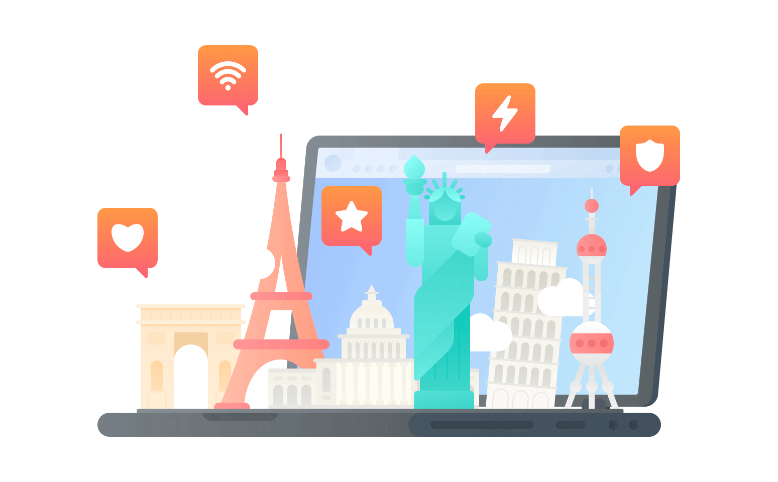 在直布罗陀通过VPN看国内视频 - 海龟VPN